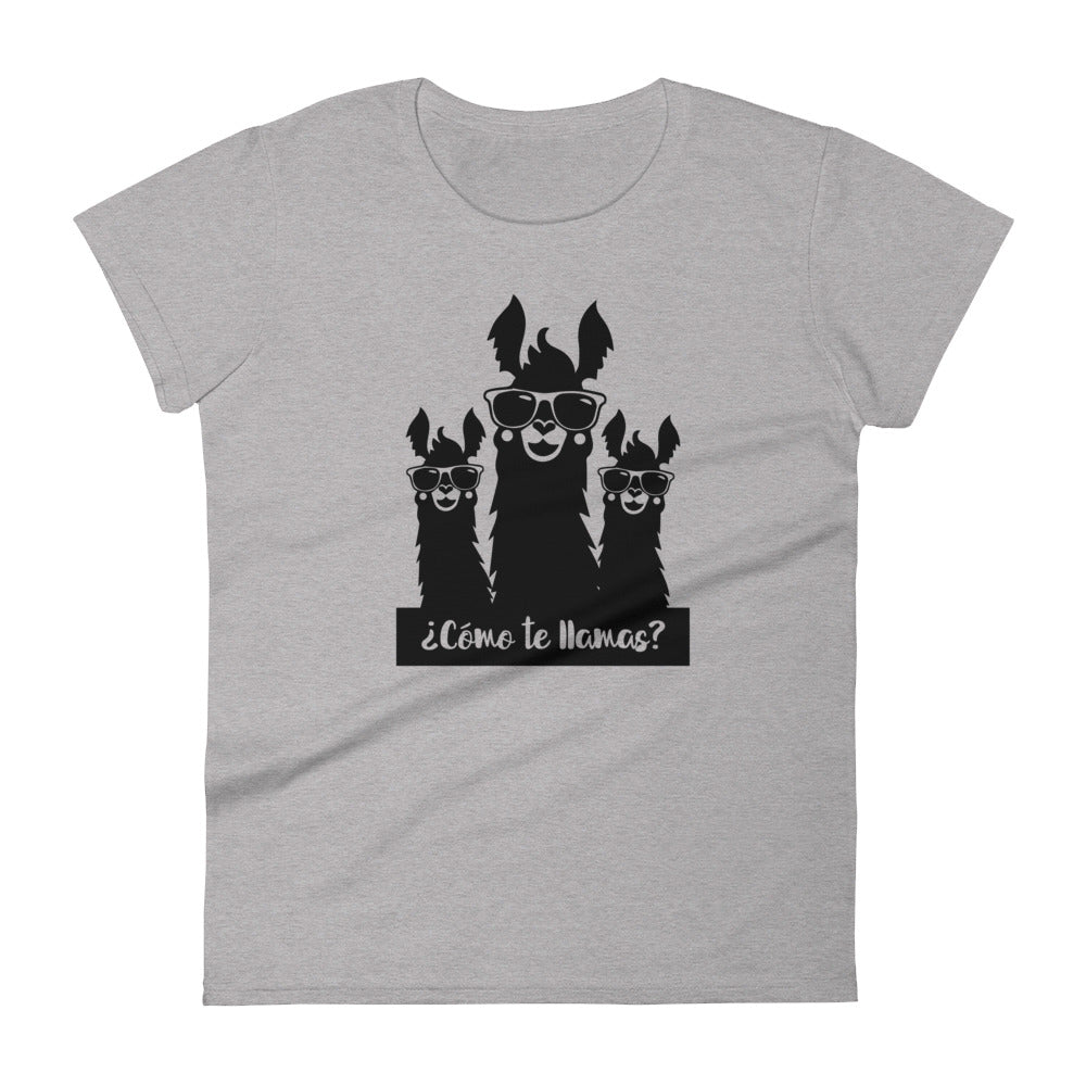 Como Te Llamas Funny Spanish T-Shirt