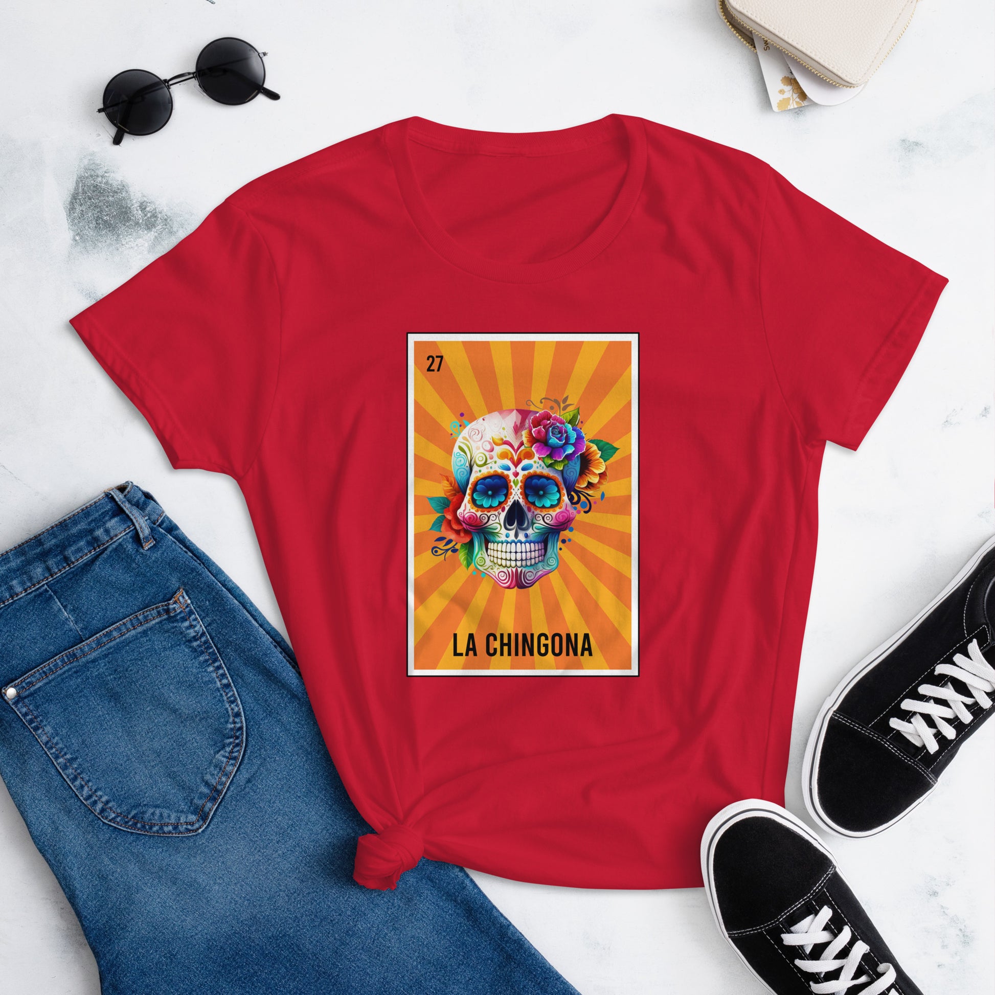  Womens Chingona Definition in Spanish, Definición de Mujer  Chingona T-Shirt : Clothing, Shoes & Jewelry