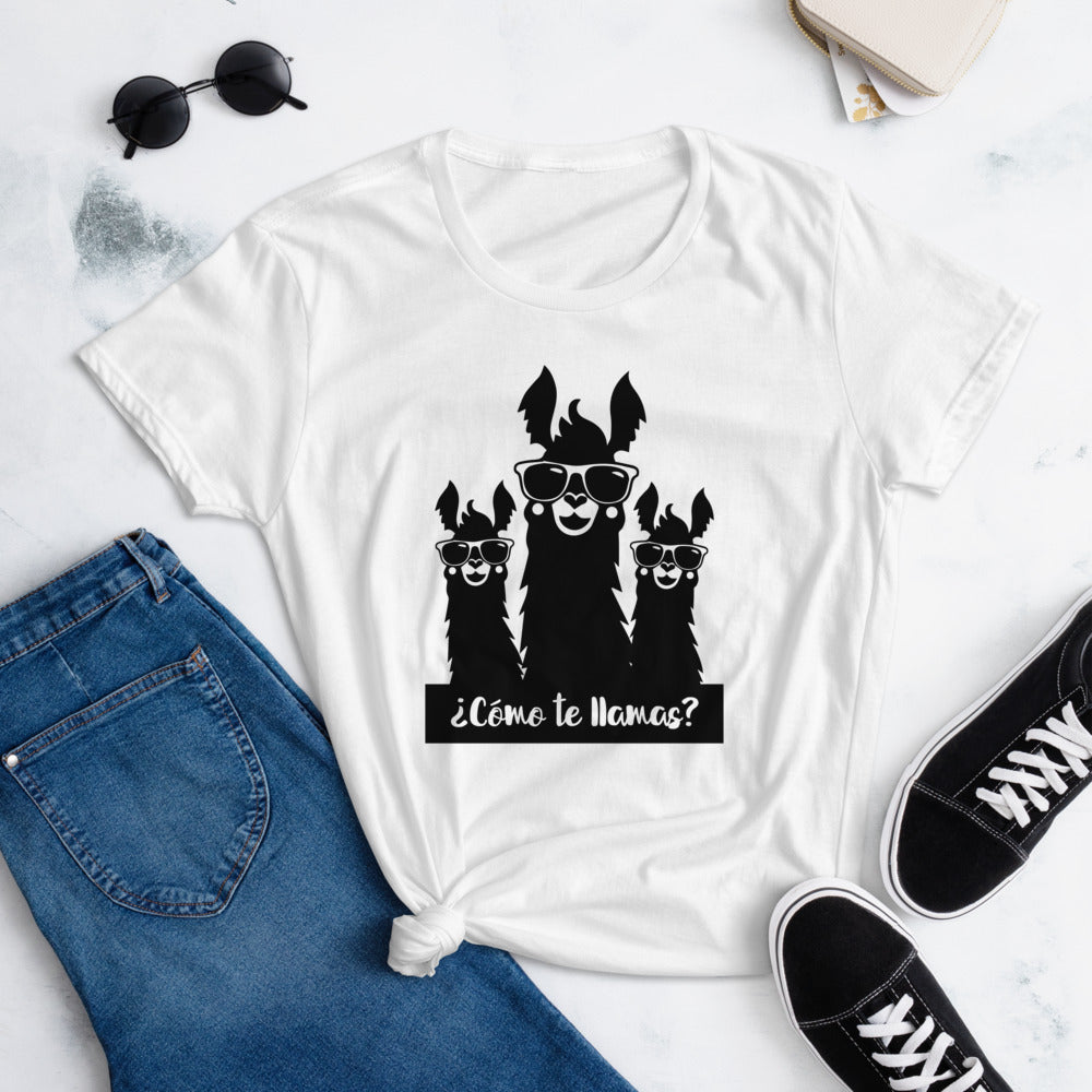 Como Te Llamas Funny Spanish T-Shirt