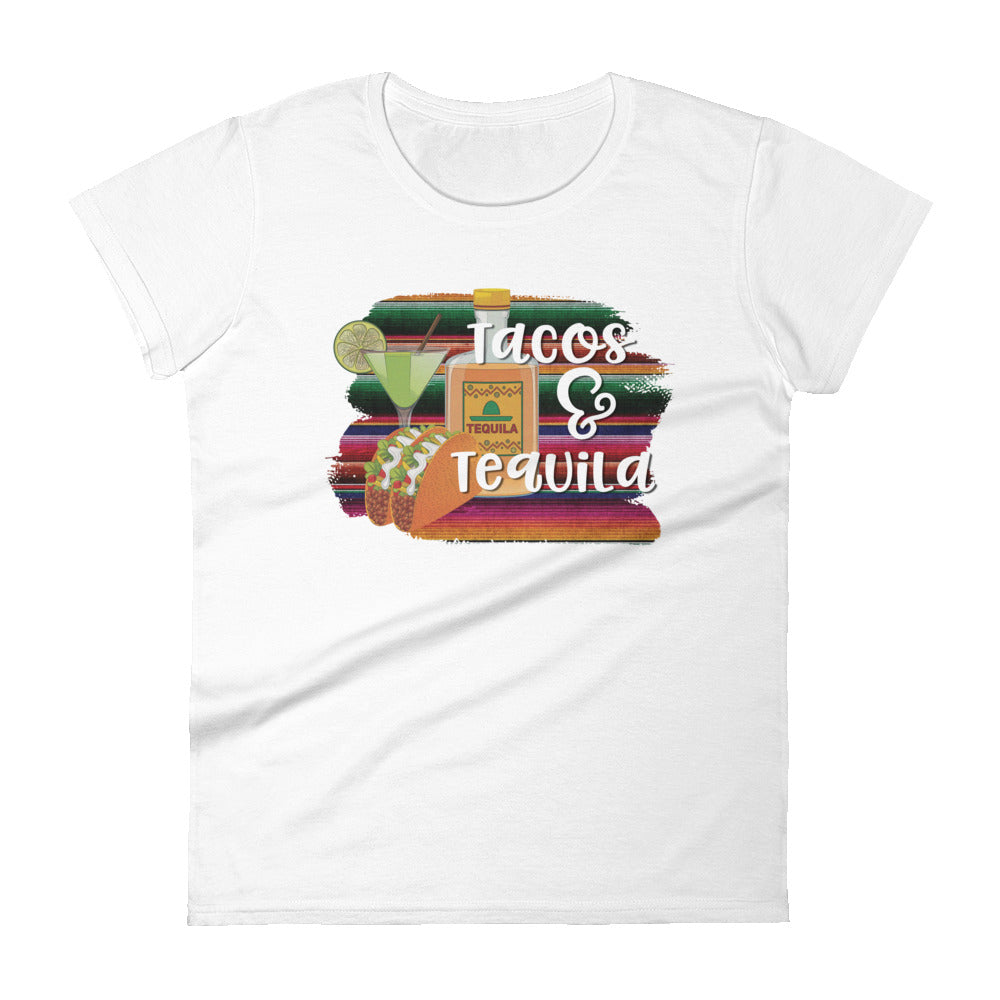 Tacos & Tequila T-Shirt for Women