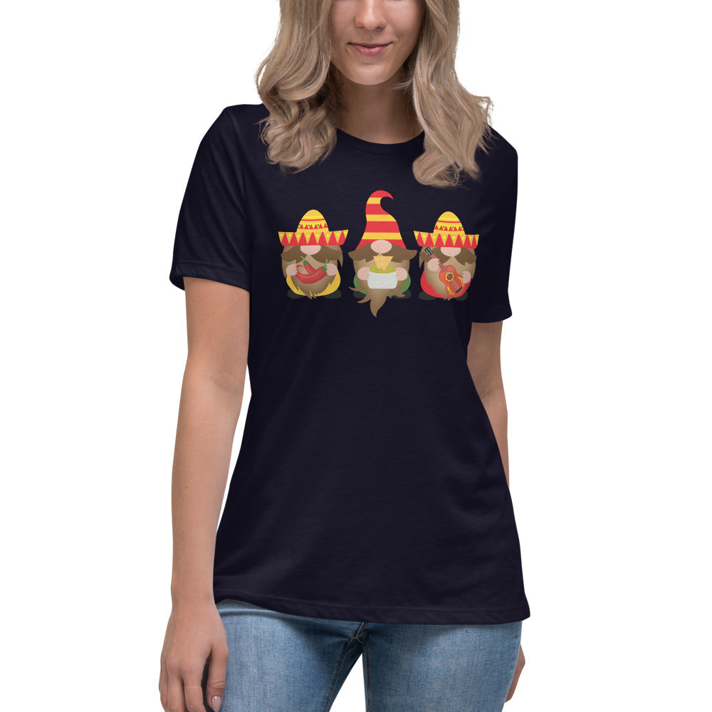 Cinco De Mayo Gnomes T-Shirts for Women